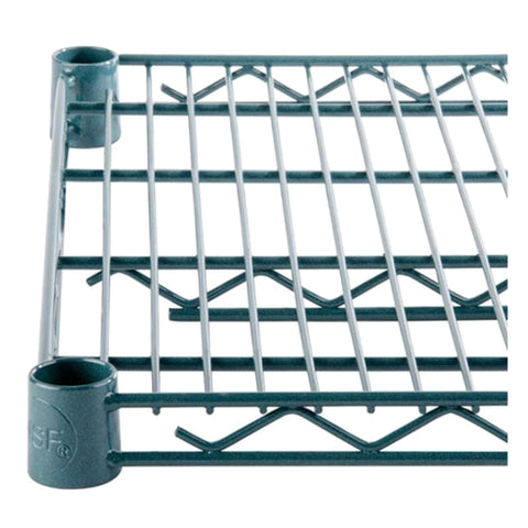 Enhanced Wire Shelving P64EG 14"W x 36"L Epoxy Coated Wire Shelf