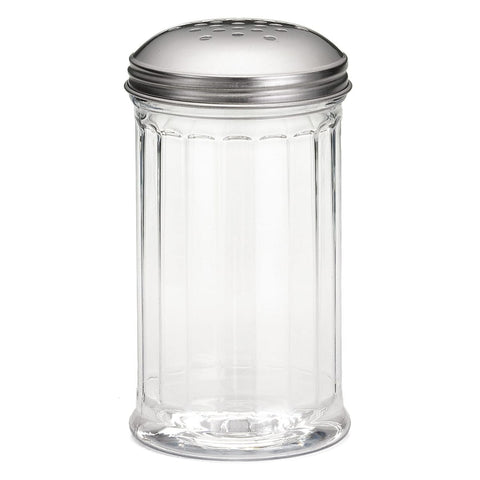 Tablecraft Products P800 12 oz Shaker / Dredge with Perforated Stainless Steel Top