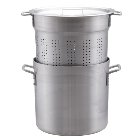 Libertyware PASTA20 Aluminum 20 Qt 3-Piece Pasta Cooker Set
