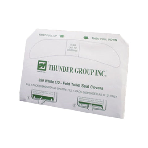 Thunder Group PATSC050 Half-Fold Paper Toilet Seat Covers