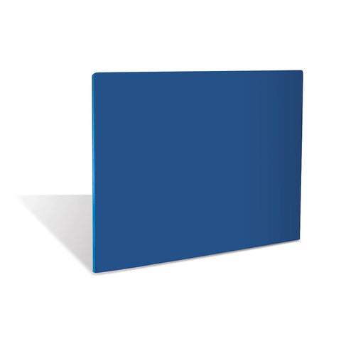 Crestware PCB1520B Blue Polyethylene Cutting Board 15" x 20"