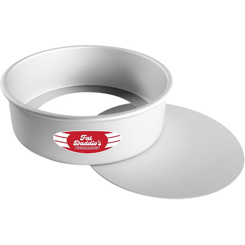 Fat Daddio's PCC-93 Anodized Aluminum Round Cheesecake Pan, 9 x 3 Inch