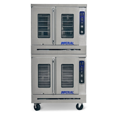 Imperial PCVE-2 Double Deck Full Size Electric Convection Oven