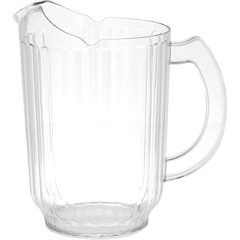 Cambro PE600CW135 Camwear 60 oz Clear Polycarbonate Pitcher