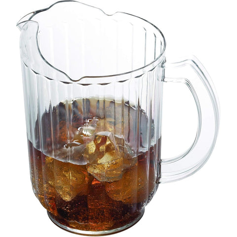 Cambro PE600CW135 Camwear 60 oz Clear Polycarbonate Pitcher