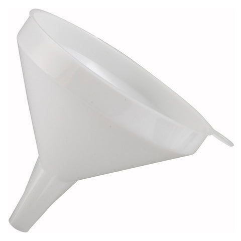 Winco PF-16 16 oz White Plastic Funnel
