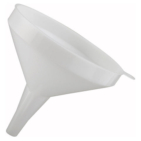 Winco PF-32 32 oz White Plastic Funnel