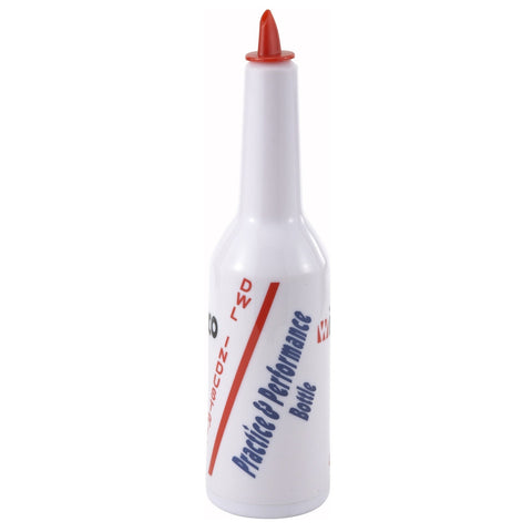 Winco PFBT-11W Plastic Flair Practice and Performance Bottle