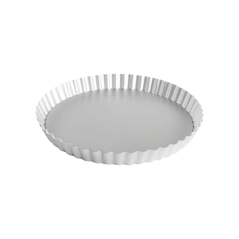 Fat Daddio's PFT-102 ProSeries 10" x 2" Round Deep Fluted Tart/Quiche Pan with Removable Bottom