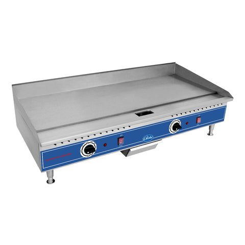 Globe Food Equipment PG36E 36 in Electric Countertop Economy Griddle