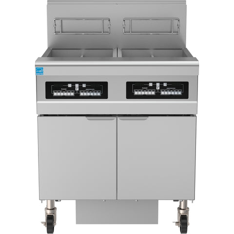 Frymaster PH155 High-Efficiency Natural Gas Floor Fryer, 50 lb, 80,000 BTU