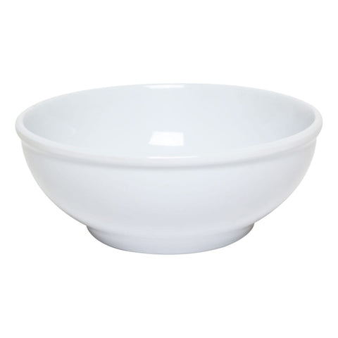 Thunder Group PH5010TW 88 oz. Round Imperial White Melamine Pho Noodle Bowl