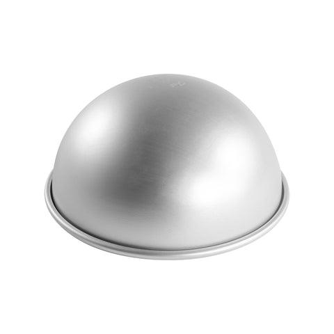 Fat Daddio's PHA-9 ProSeries 9" x 4-1/2" Hemisphere Anodized Aluminum Cake Pan