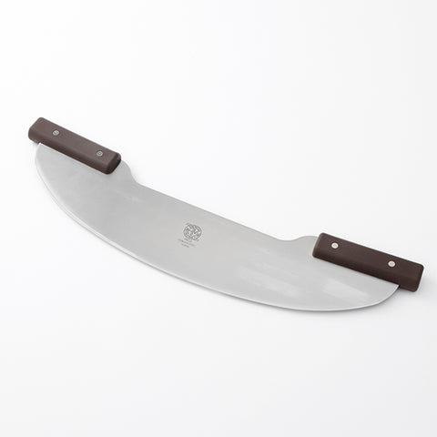American Metalcraft PKR20 20" Pizza Rocker Knife with Nylon Handles, Stainless Steel