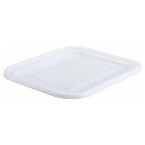 Winco PL-MBC White Mini Bin Cover, Polypropylene