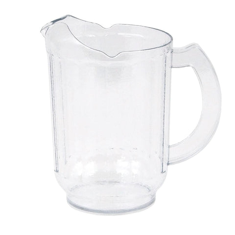 Cambro PL60CW135 60 oz Clear Polycarbonate Laguna Pitcher