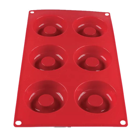 Thunder Group PLBM007S 6-Cavity Savarin High Heat Silicone Baking Mold