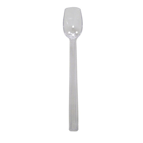 Thunder Group PLBS110CL 10-Inch Clear Polycarbonate Perforated Buffet Spoon