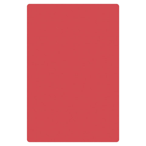 Thunder Group PLCB181205RD Polyethylene Cutting Board, 12" x 18\" Red