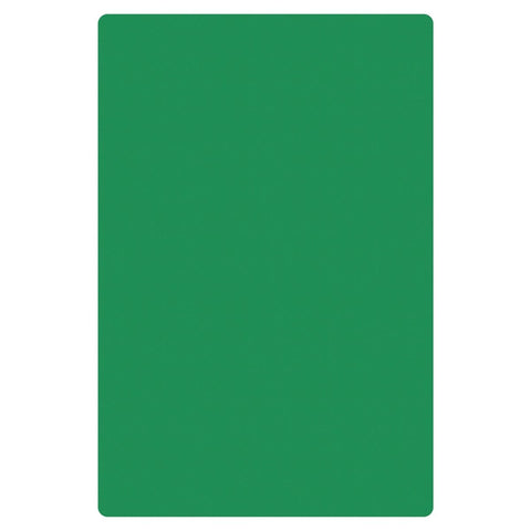 Thunder Group PLCB201505GR Green Polyethylene Cutting Board, 15" x 20"