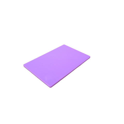 Thunder Group PLCB201505PP Purple Color-Coded Polyethylene Cutting Board, 20" x 15" x 1/2"