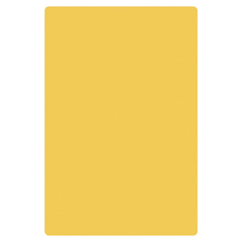Thunder Group PLCB201505YW Polyethylene Cutting Board, 15" x 20\" Yellow