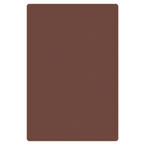 Thunder Group PLCB241805BR Brown Polyethylene Cutting Board, 24" x 18" x 1/2"