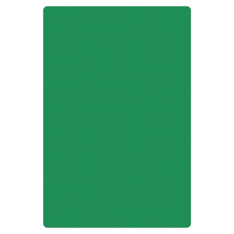 Thunder Group PLCB241805GR Green Polyethylene Cutting Board, 24" x 18" x 1/2"