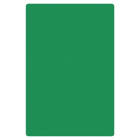 Thunder Group PLCB241805GR Green Polyethylene Cutting Board, 24" x 18" x 1/2"
