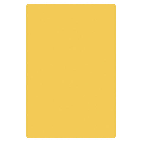 Thunder Group PLCB241805YW Yellow Polyethylene Cutting Board 18" x 24"