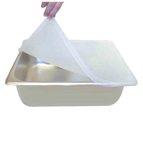 Thunder Group PLFS7190 Flat Flexsil Silicone Lid for 1/9 Size GN/Steam Pans