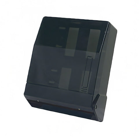 Thunder Group PLFTD395 Multi-Fold Paper Towel Dispenser, Black Transparent Plastic