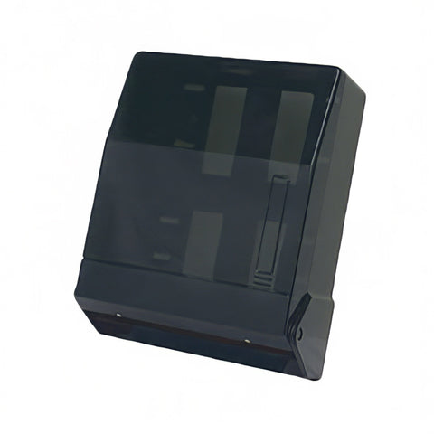Thunder Group PLFTD395 Multi-Fold Paper Towel Dispenser, Black Transparent Plastic