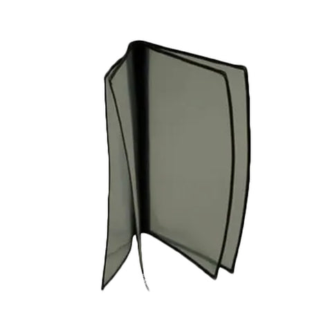 Thunder Group PLMENU-4 Black 4-Page Book Fold Menu Cover, Legal Size 8.5" x 14"