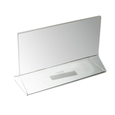 Thunder Group PLMH001 Clear Acrylic Table Card Holder, 5-1/2" x 3-1/2"