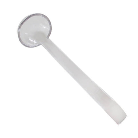 Thunder Group PLOP010CL 1 oz Clear Polycarbonate One-Piece Ladle, 10-1/2"