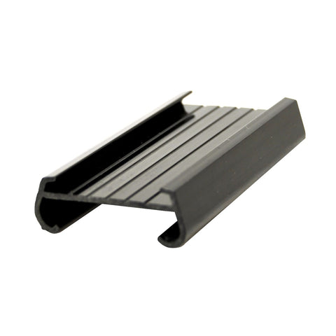 Thunder Group PLSL006BK Black Plastic Wire Shelf Label Holder, 6 Inch, Pack of 4