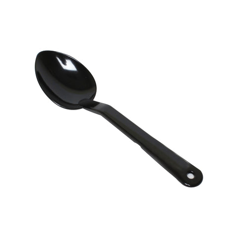 Thunder Group PLSS211BK 13" Black Polycarbonate Solid Serving Spoon