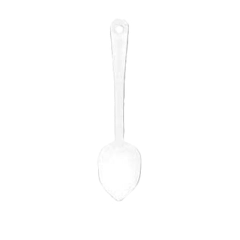 Thunder Group PLSS211CL 13" Clear Polycarbonate Solid Serving Spoon, NSF, Dishwasher Safe