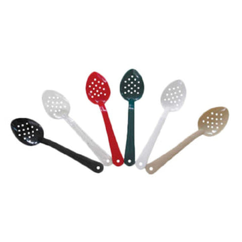 Thunder Group PLSS211CL 13" Clear Polycarbonate Solid Serving Spoon, NSF, Dishwasher Safe