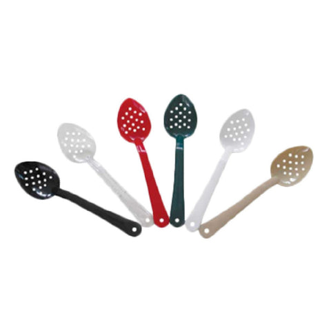 Thunder Group PLSS211RD Red Solid Polycarbonate Serving Spoon, 13"