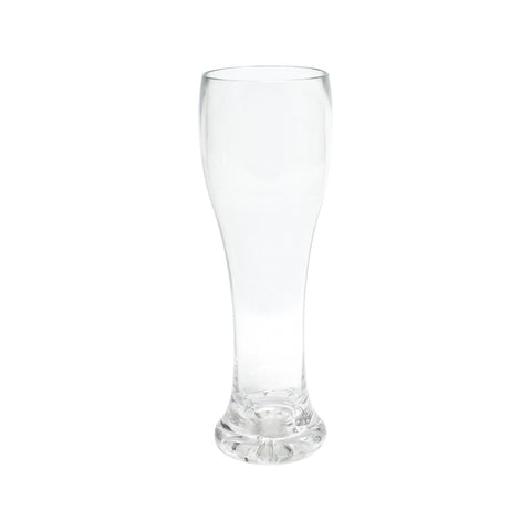 Thunder Group PLTHPS023C 23 oz Clear Polycarbonate Pilsner Glass with Starburst Base