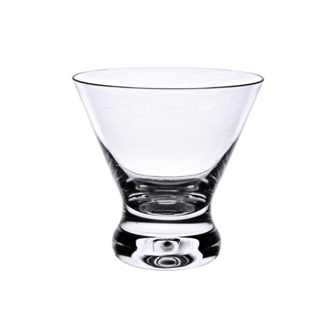 Thunder Group PLTHRG008C 8 oz. Heavy Base Polycarbonate Cocktail Glass, Clear