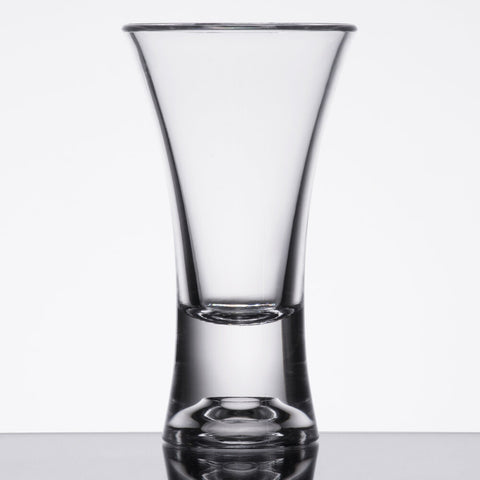 Thunder Group PLTHSG002AC 2 oz. Flared Polycarbonate Shot Glass, Clear