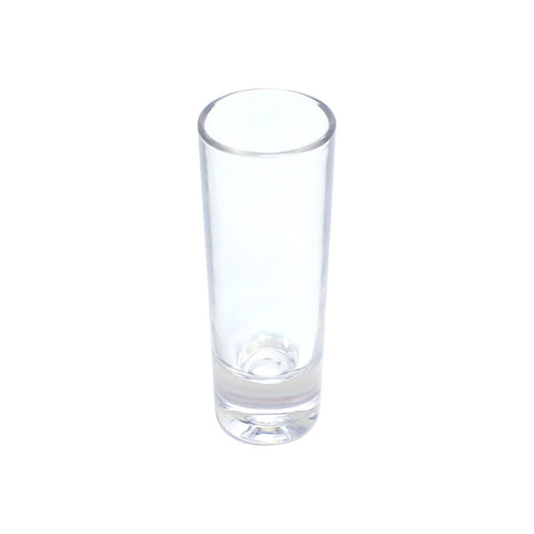 Thunder Group PLTHSG002CC 2 oz Heavy Base Polycarbonate Shot Glass, Clear
