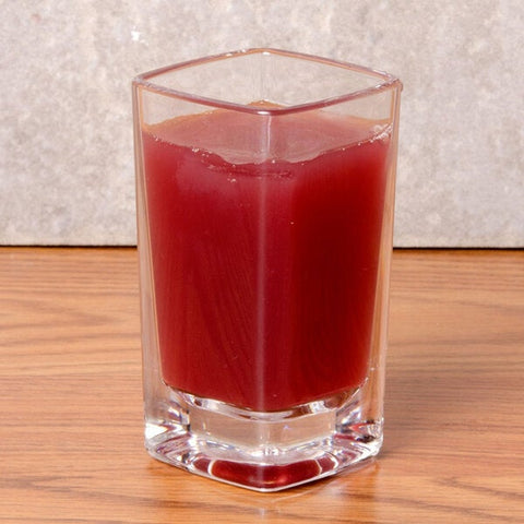 Thunder Group PLTHSG130SC 3 oz. Polycarbonate Square Shot Glass with Heavy Base