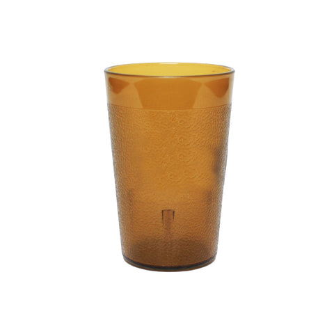 Thunder Group PLTHTB008A 8 oz Amber AS Plastic Tumbler