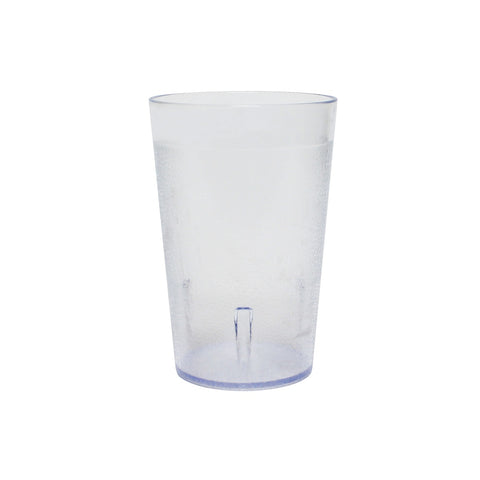 Thunder Group PLTHTB008C 8 oz Clear AS Plastic Tumbler