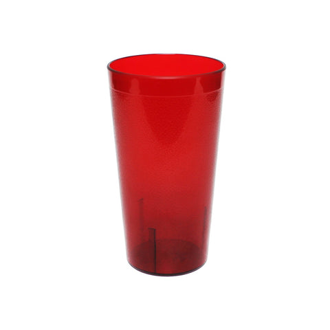 Thunder Group PLTHTB012R 12 oz. Red Stackable Plastic Tumbler