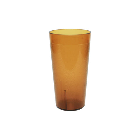 Thunder Group PLTHTB016A 16 oz. Amber AS Plastic Tumbler